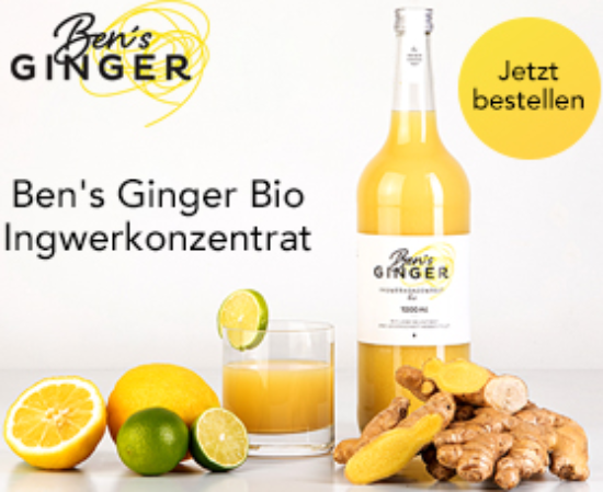 bio ingwerkonzentrat